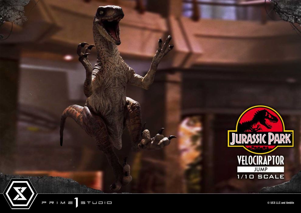 Jurassic Park (Film) Velociraptor Jump