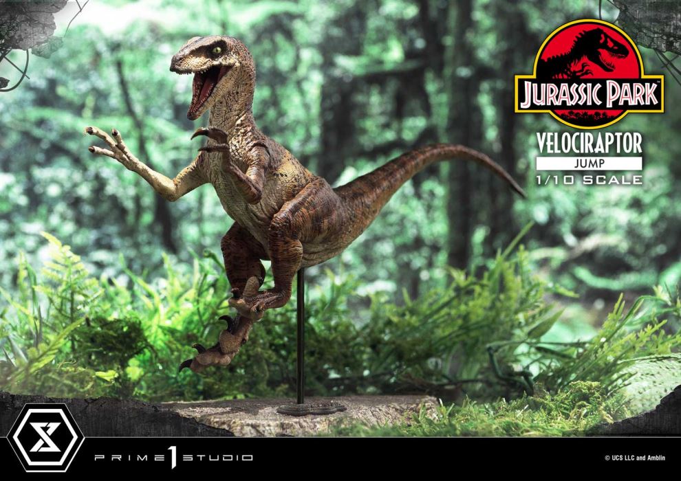 Jurassic Park (Film) Velociraptor Jump