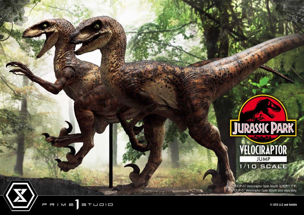 Jurassic Park (Film) Velociraptor Jump