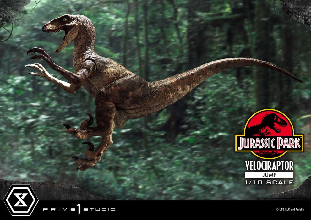 Jurassic Park (Film) Velociraptor Jump