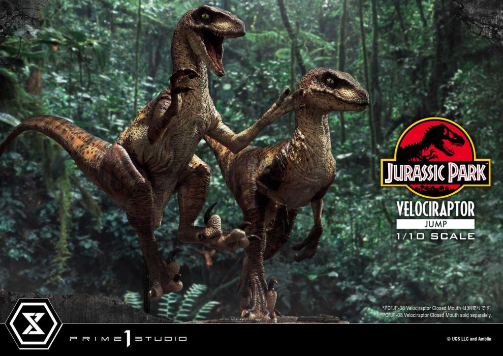 Jurassic Park (Film) Velociraptor Jump