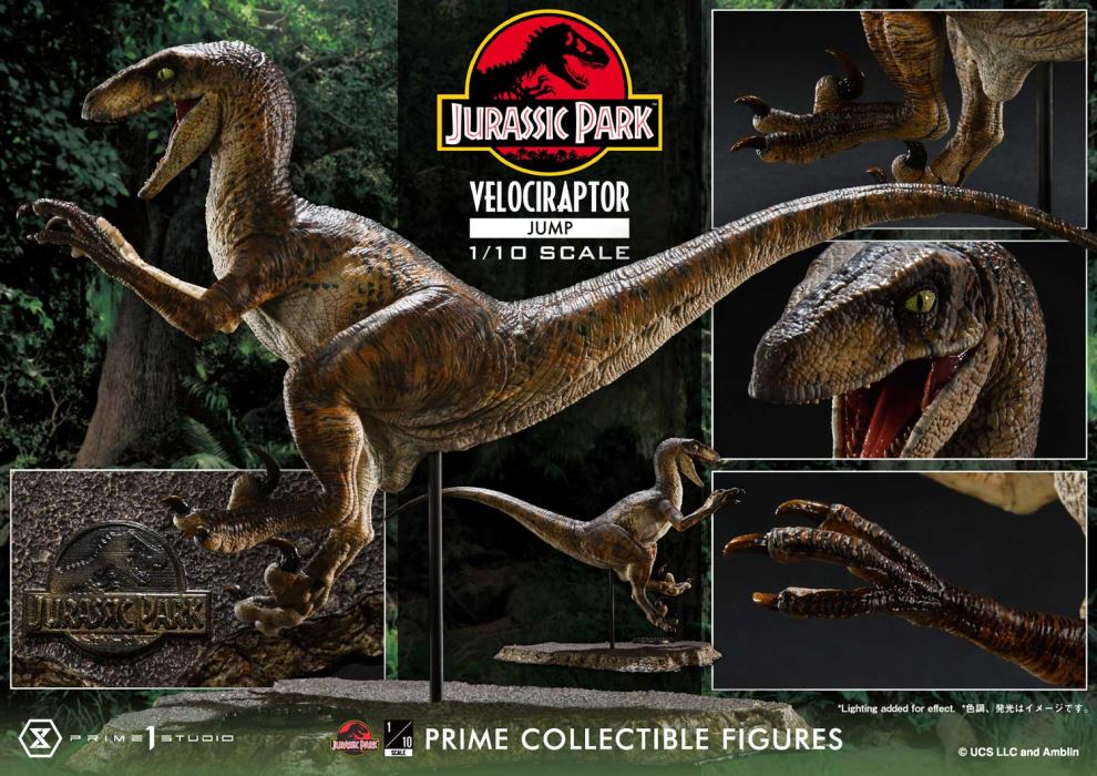 Jurassic Park (Film) Velociraptor Jump