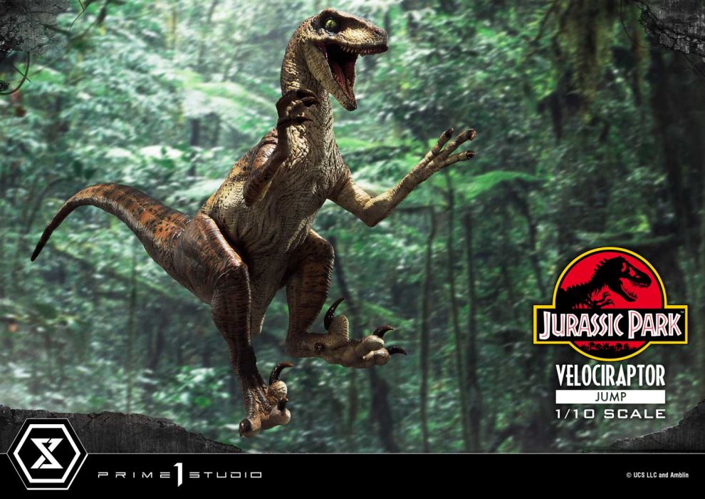Jurassic Park (Film) Velociraptor Jump