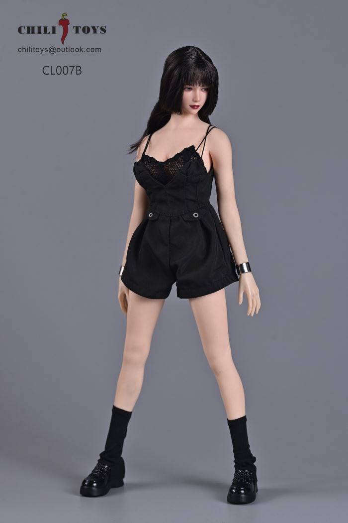 Trendy women’s clothing:CL007Suspender jumpsuit suit 1/6