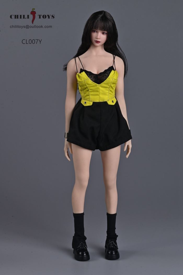 Trendy women’s clothing:CL007Suspender jumpsuit suit 1/6