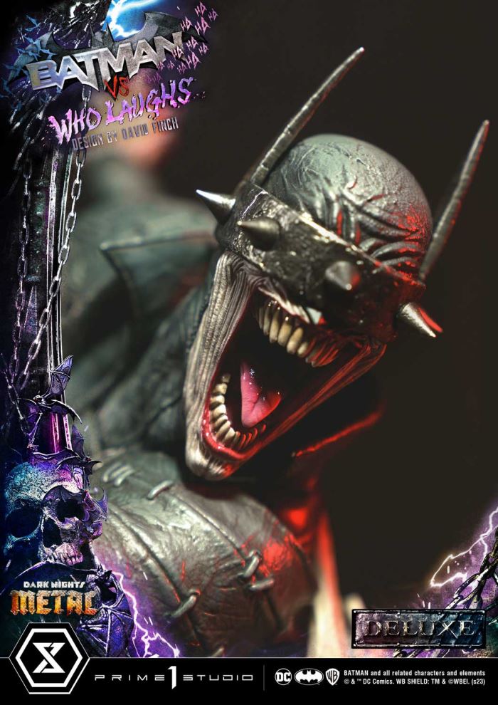 Dark Nights: Metal (Comics)  Batman versus Batman Who Laughs (Design by David Finch) DX Version