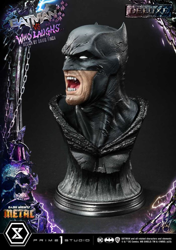 Dark Nights: Metal (Comics)  Batman versus Batman Who Laughs (Design by David Finch) DX Version