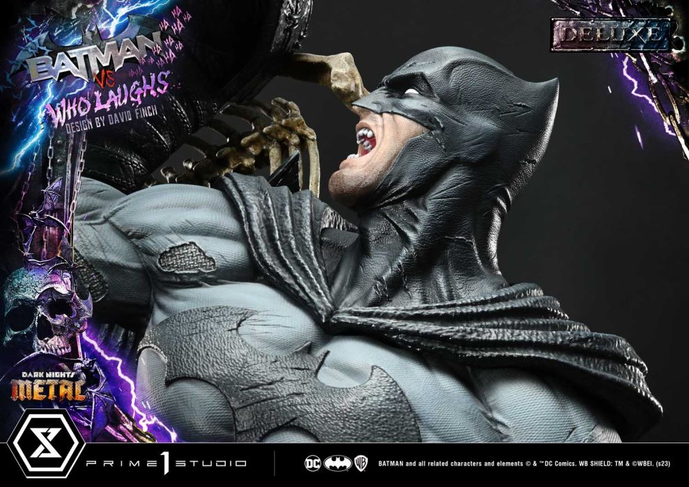 Dark Nights: Metal (Comics)  Batman versus Batman Who Laughs (Design by David Finch) DX Version