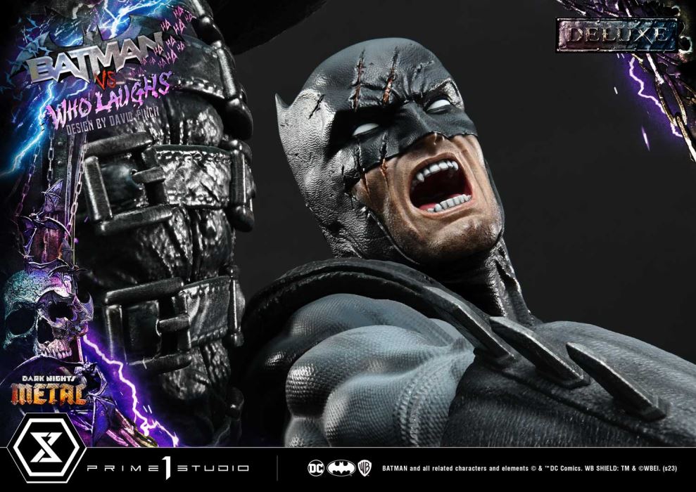 Dark Nights: Metal (Comics)  Batman versus Batman Who Laughs (Design by David Finch) DX Version
