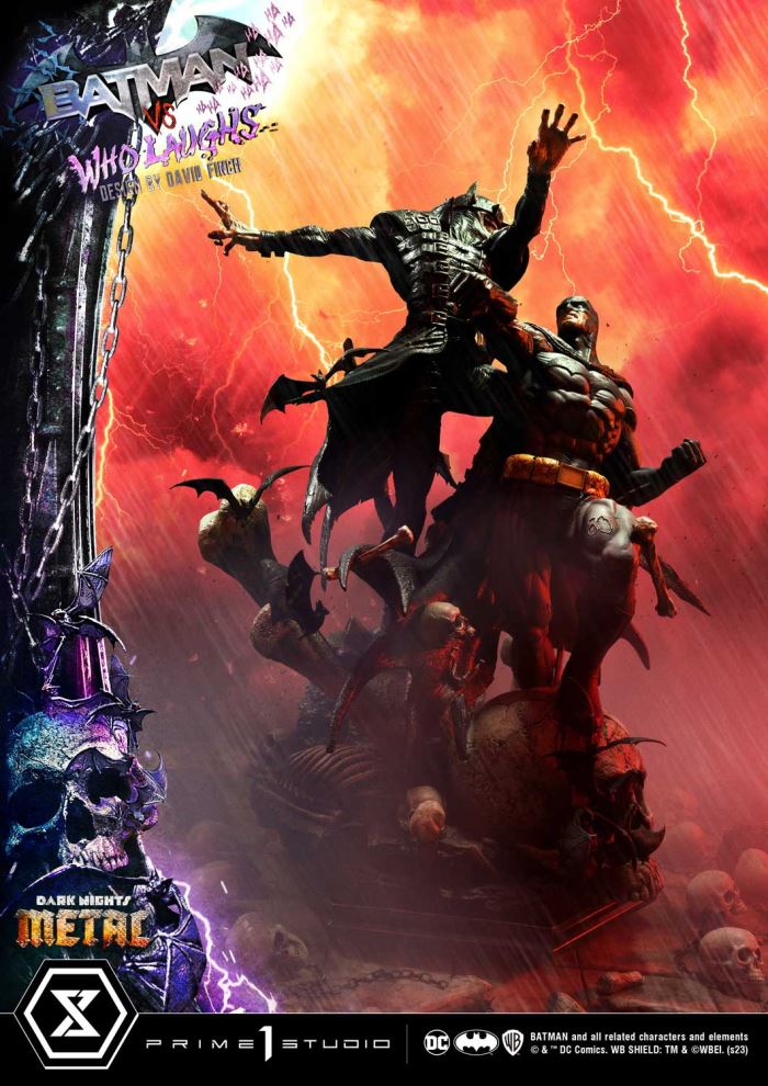 Dark Nights: Metal (Comics)  Batman versus Batman Who Laughs (Design by David Finch)