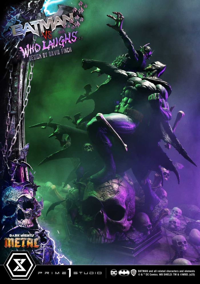 Dark Nights: Metal (Comics)  Batman versus Batman Who Laughs (Design by David Finch)