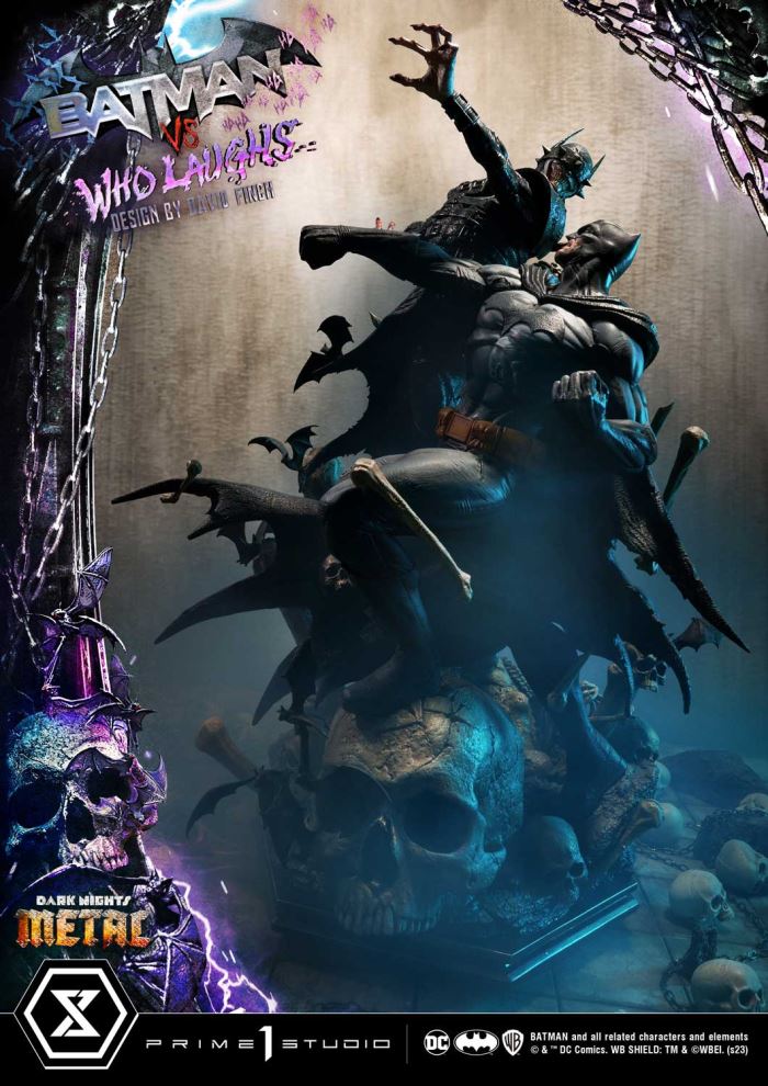 Dark Nights: Metal (Comics)  Batman versus Batman Who Laughs (Design by David Finch)