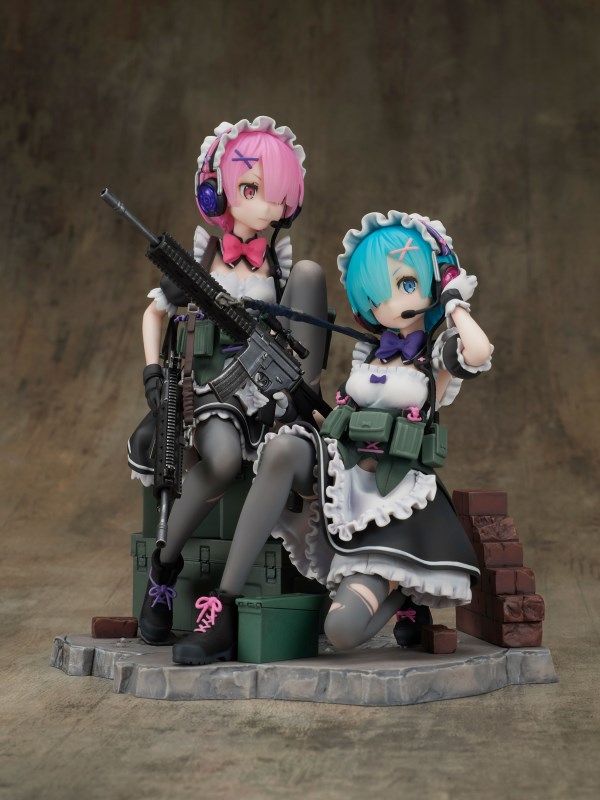 F:NEX Re:ZERO Ram & Rem -Military- 1/7 