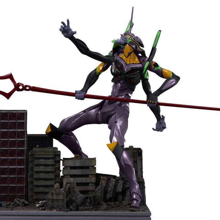 SCENE SCAPE DIORAMA Shin Evangelion Theatrical Version Unit 01 vs Unit 13 Limited Color Ver