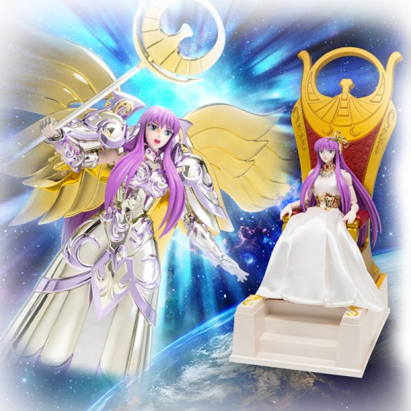 Saint Seiya Myth Cloth EX Goddess Athena & Saori Kido -Divine Saga Premium Set-