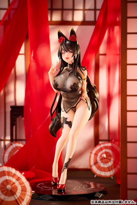 Rose Fox Girl Blooming in Midwinter Illustrated by TACCO 1/6