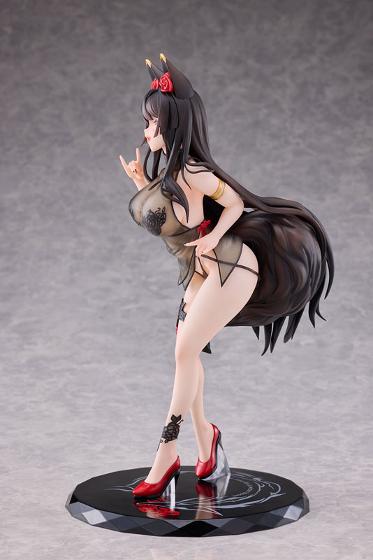 Rose Fox Girl Blooming in Midwinter Illustrated by TACCO 1/6