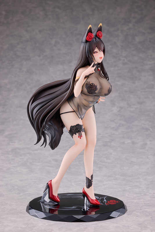 Rose Fox Girl Blooming in Midwinter Illustrated by TACCO 1/6