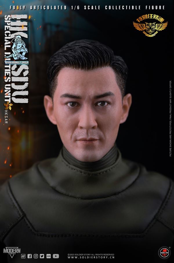 HK SDU Hong Kong Special Mission Company Water Attack Team / Water Ghost Team ( Deluxe Edition ) 1/6