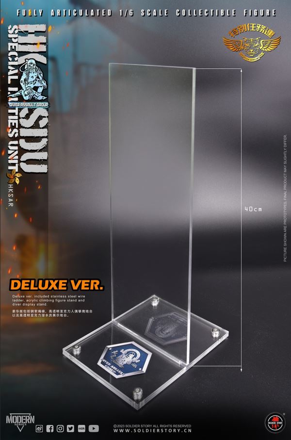 HK SDU Hong Kong Special Mission Company Water Attack Team / Water Ghost Team ( Deluxe Edition ) 1/6