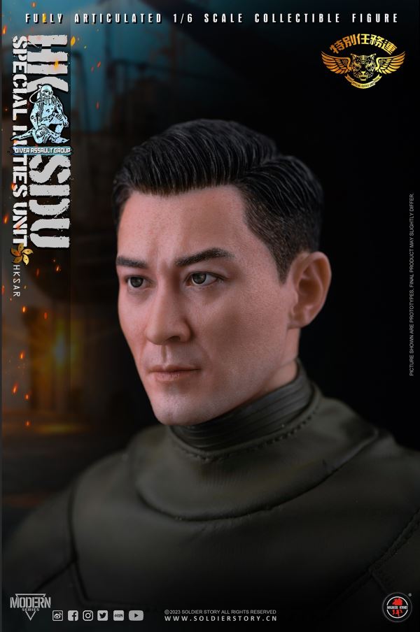 HK SDU Hong Kong Special Mission Company Water Attack Team / Water Ghost Team ( Deluxe Edition ) 1/6