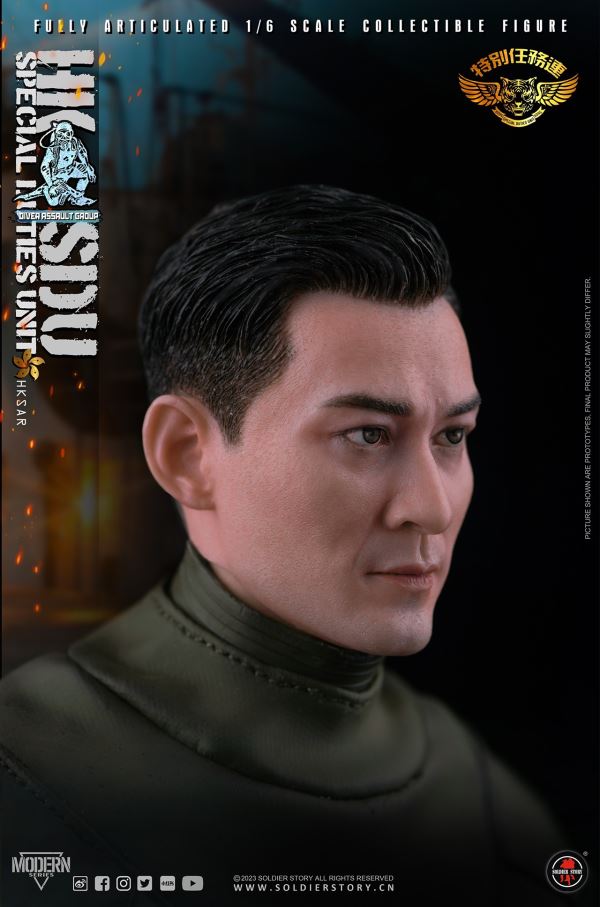 HK SDU Hong Kong Special Mission Company Water Attack Team / Water Ghost Team ( Deluxe Edition ) 1/6