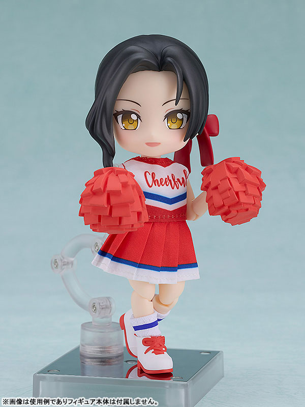 Nendoroid Doll Outfit Set Cheerleader (Red / Blue / Orange)