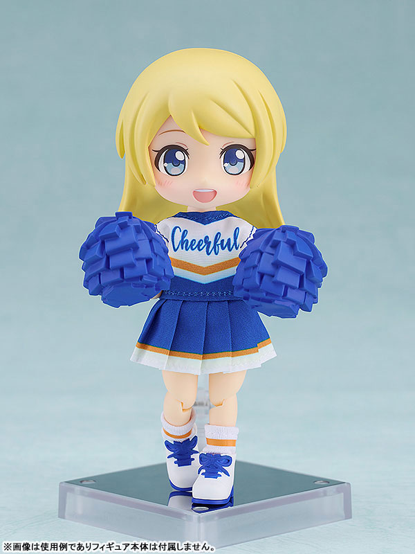Nendoroid Doll Outfit Set Cheerleader (Red / Blue / Orange)