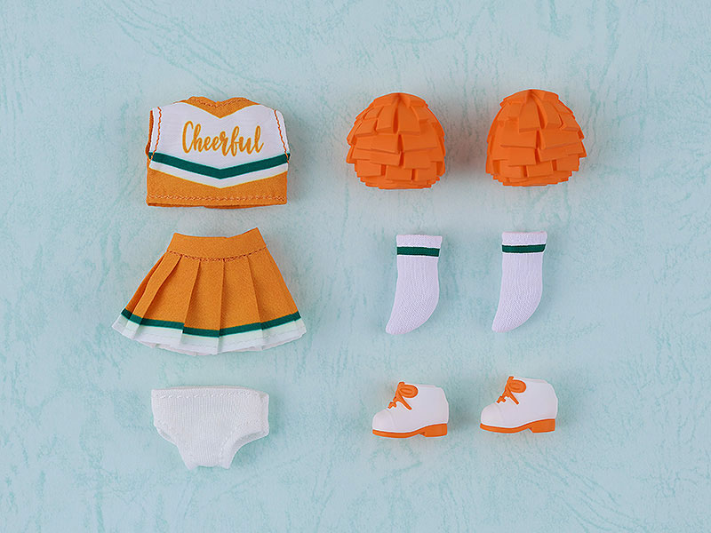 Nendoroid Doll Outfit Set Cheerleader (Red / Blue / Orange)