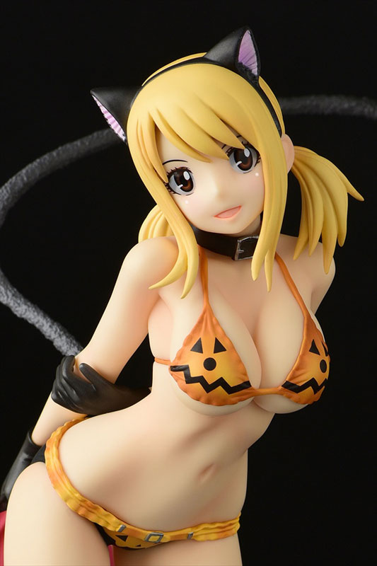 FAIRY TAIL Lucy Heartfilia ( Halloween Cat / Leopard Cat / Cherry Blossom Cat ) Gravure Style 1/6