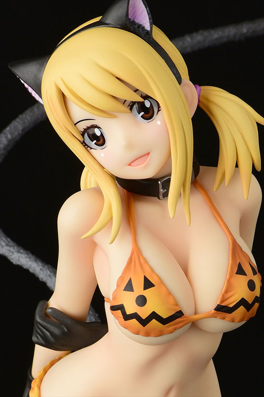 FAIRY TAIL Lucy Heartfilia ( Halloween Cat / Leopard Cat / Cherry Blossom Cat ) Gravure Style 1/6