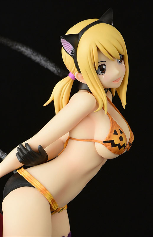 FAIRY TAIL Lucy Heartfilia ( Halloween Cat / Leopard Cat / Cherry Blossom Cat ) Gravure Style 1/6