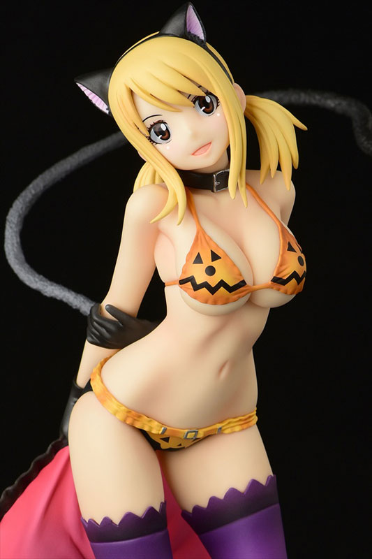 FAIRY TAIL Lucy Heartfilia ( Halloween Cat / Leopard Cat / Cherry Blossom Cat ) Gravure Style 1/6