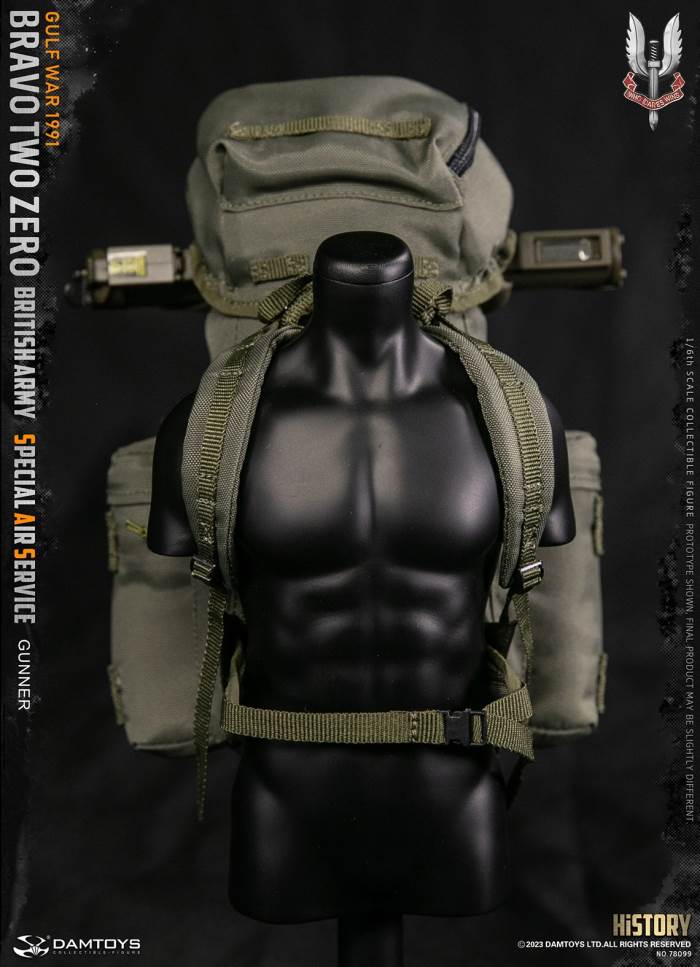 British SAS Special Air Service Regiment-Machine Gunner 1991 Gulf War 1/6