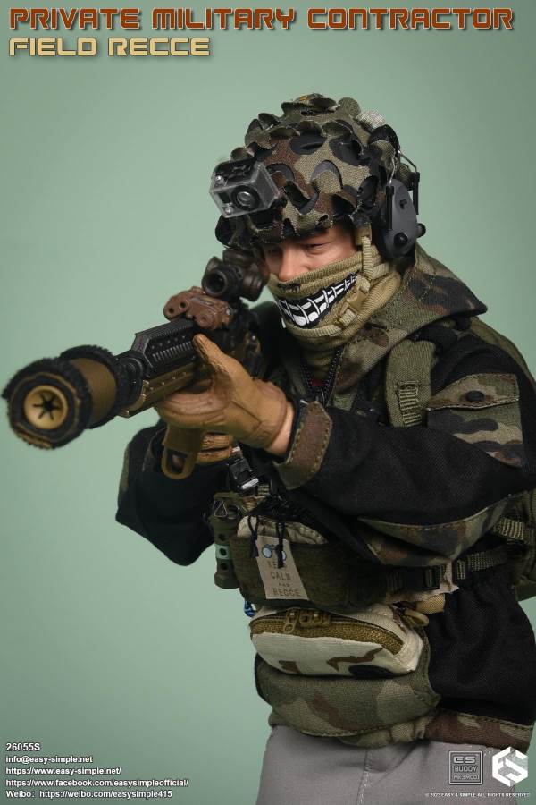 Private Military Contractor Field Recce 1/6
