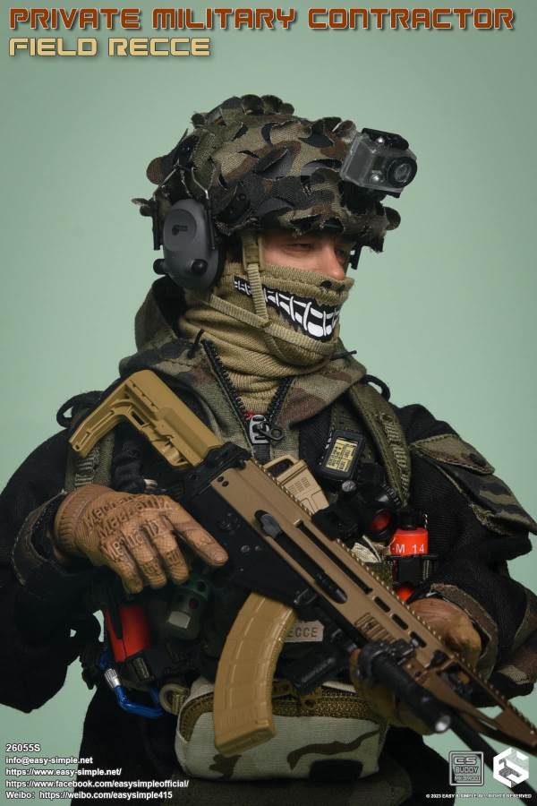 Private Military Contractor Field Recce 1/6