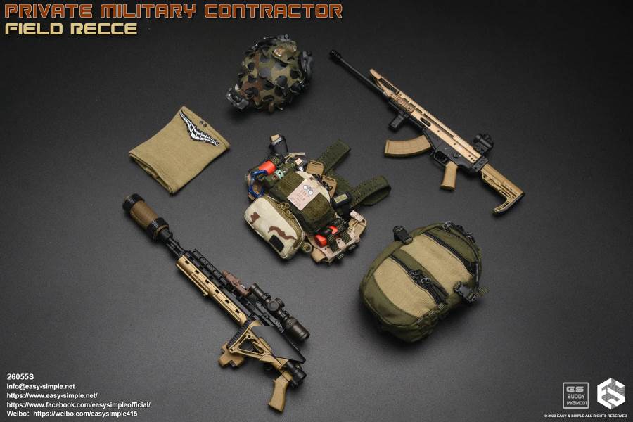Private Military Contractor Field Recce 1/6