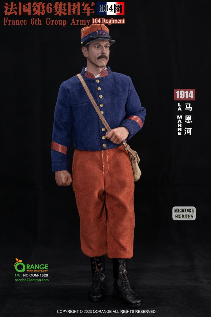 France 6th Group Army 104 Regiment La Marne 1914