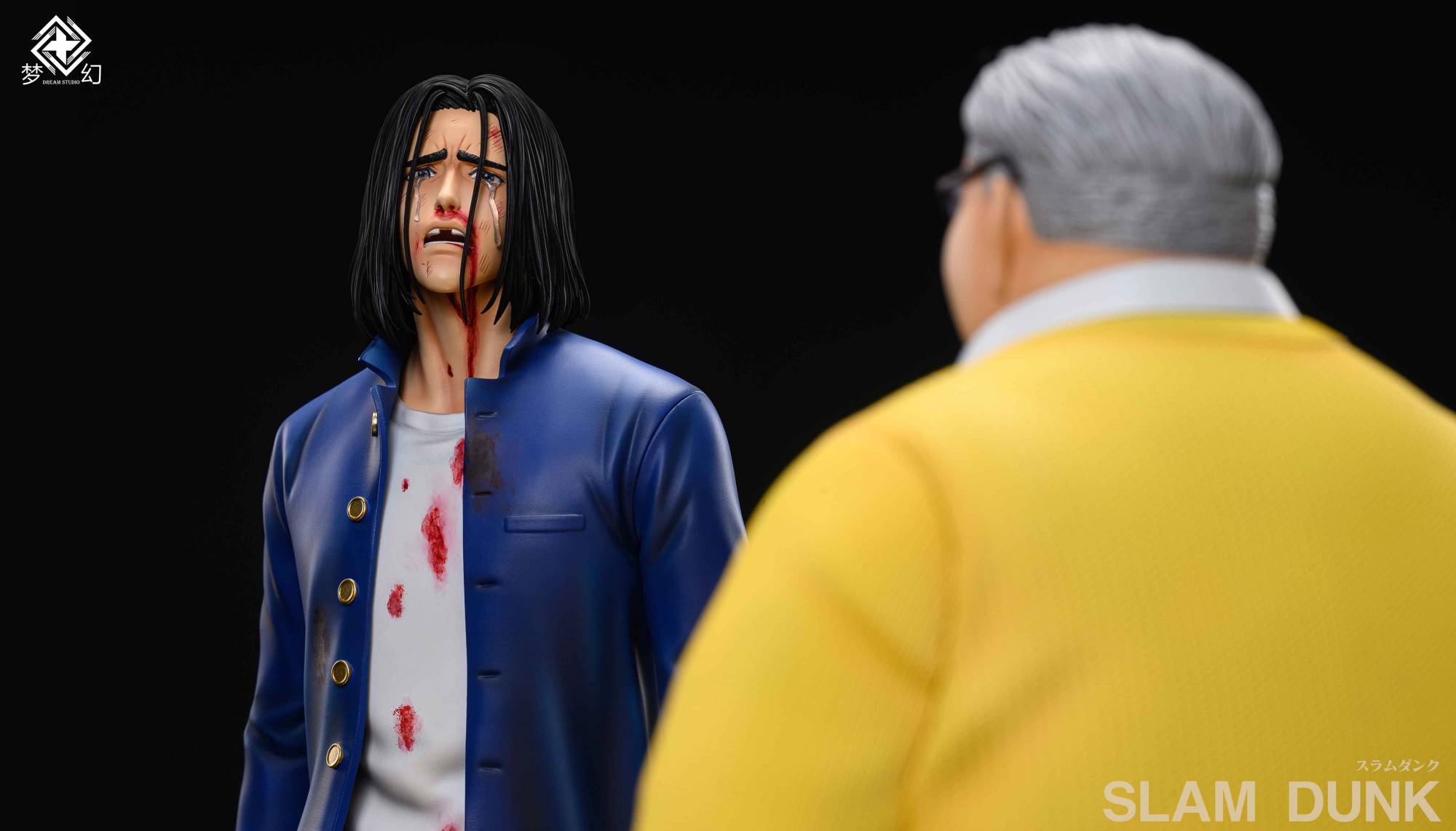 Anzai Sensei And Mitsui Hisashi - Slam Dunk