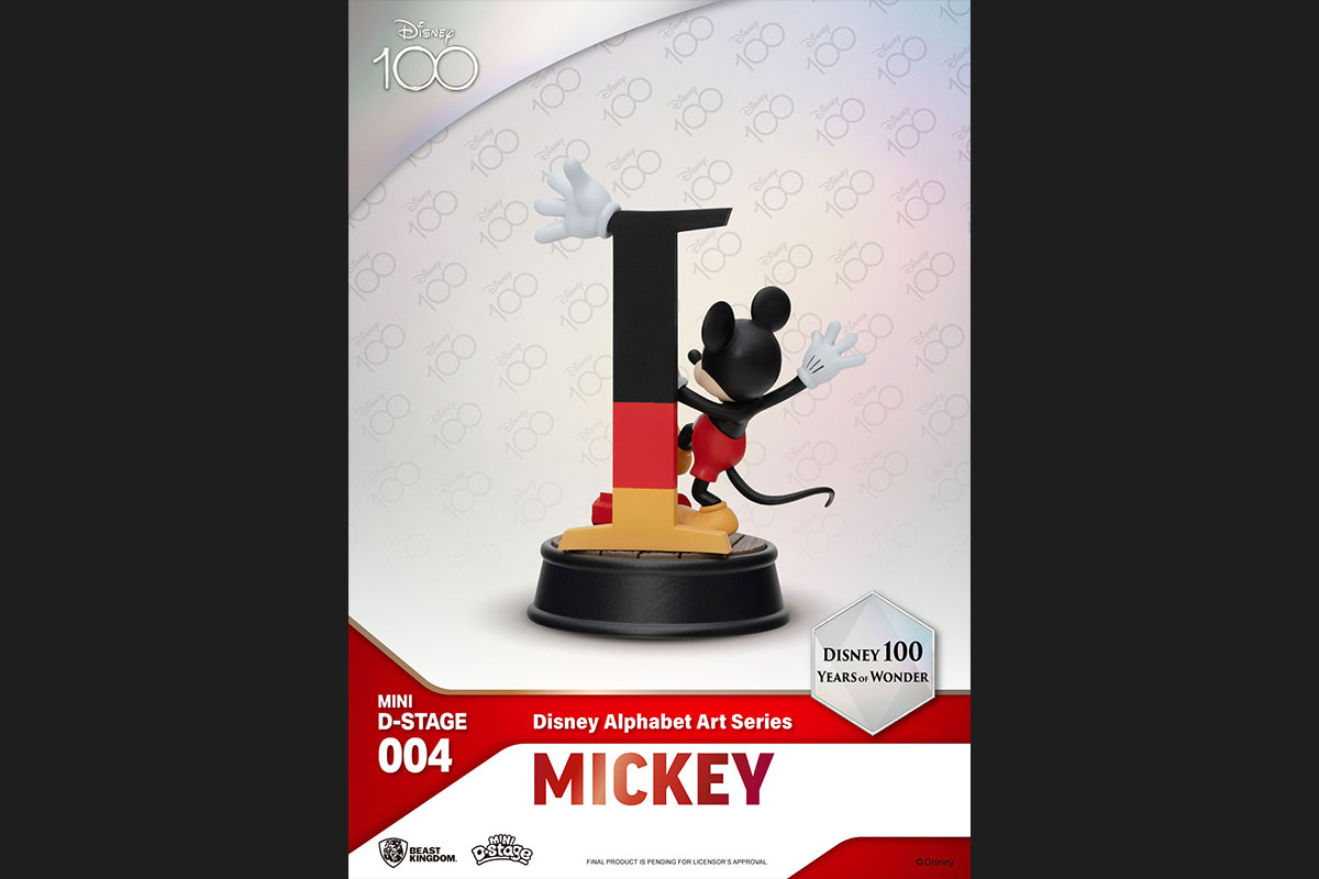 [Mini D Stage] Disney 100 Alphabet Art Series Disney