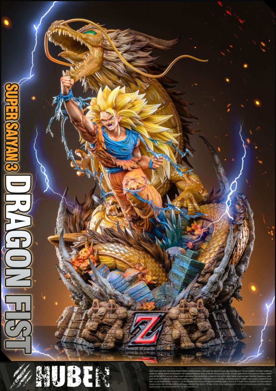 Dragon Fist Super Saiyan 3 Goku - Dragon Ball 1/6