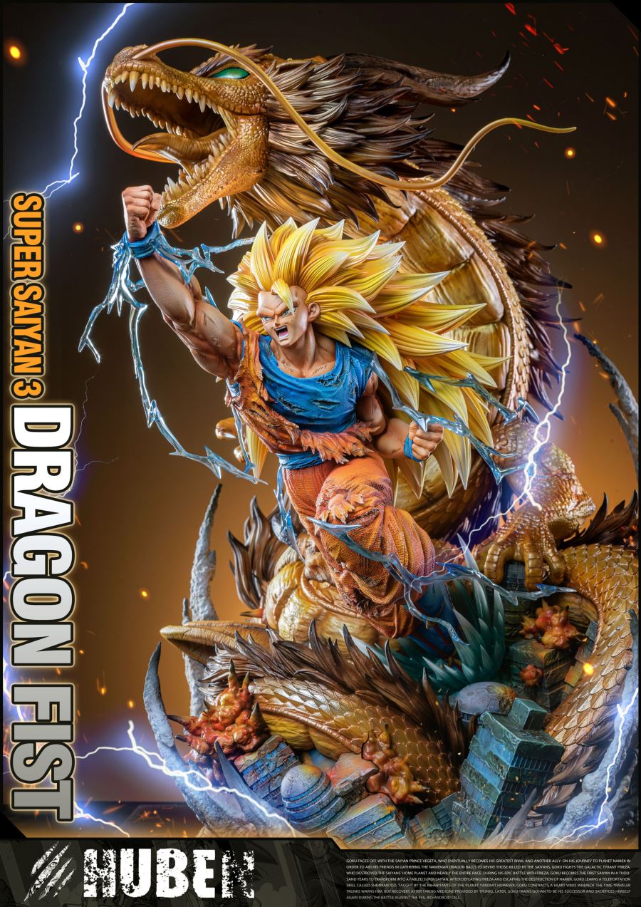 Dragon Fist Super Saiyan 3 Goku - Dragon Ball 1/6