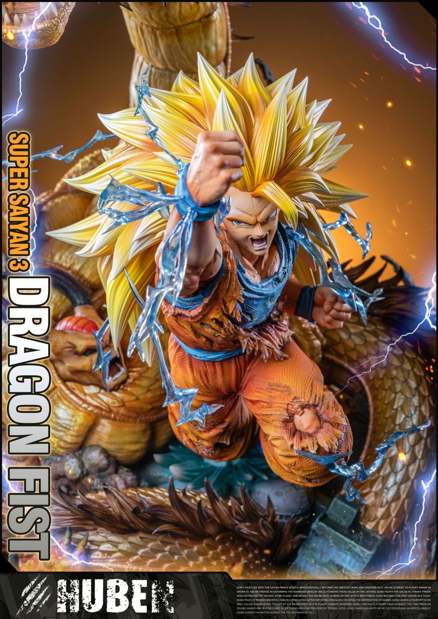 Dragon Fist Super Saiyan 3 Goku - Dragon Ball 1/6