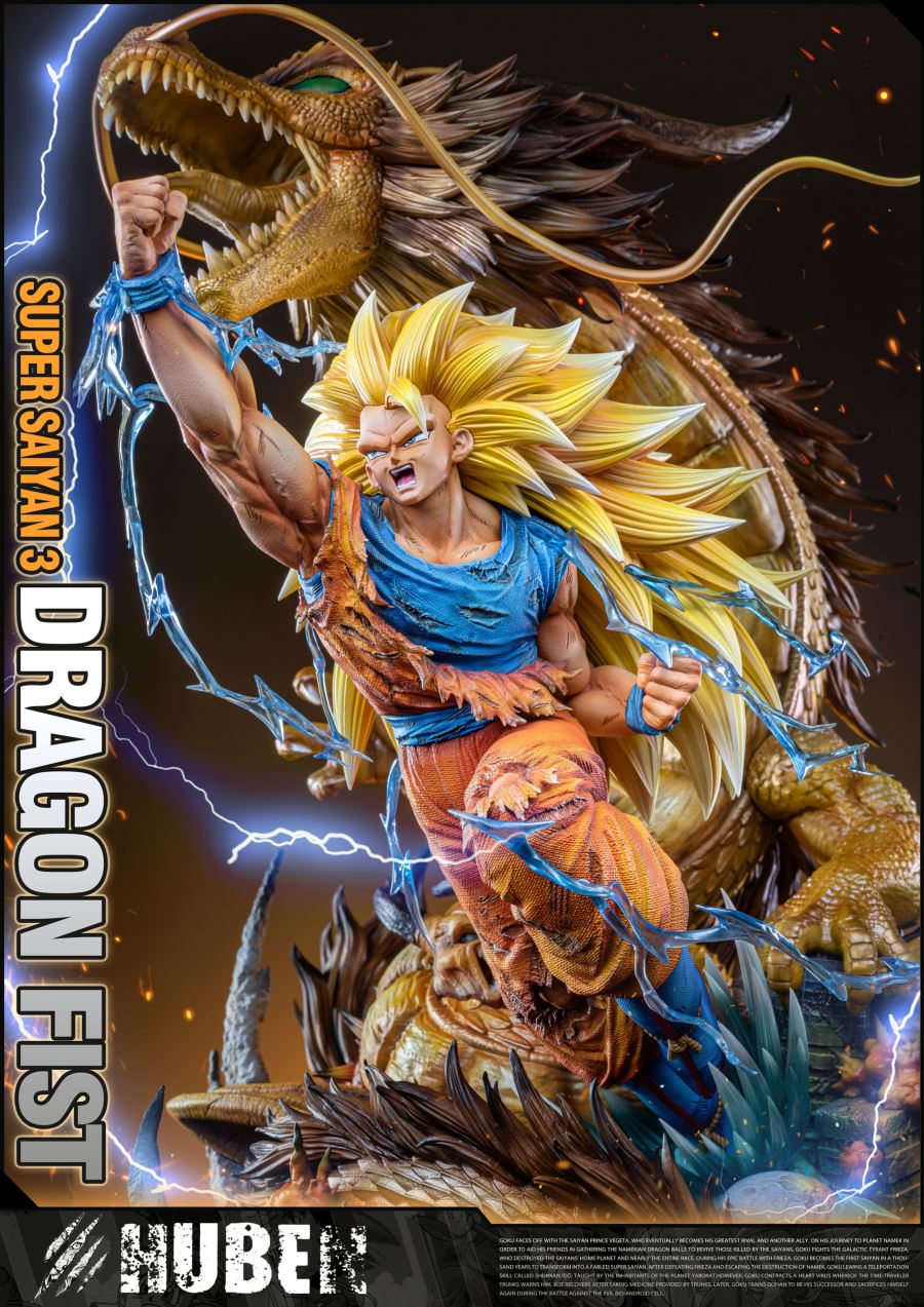 Dragon Fist Super Saiyan 3 Goku - Dragon Ball 1/6