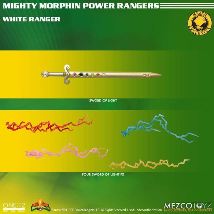 ONE:12 COLLECTIVE Mighty Morphin Power Rangers: White Ranger