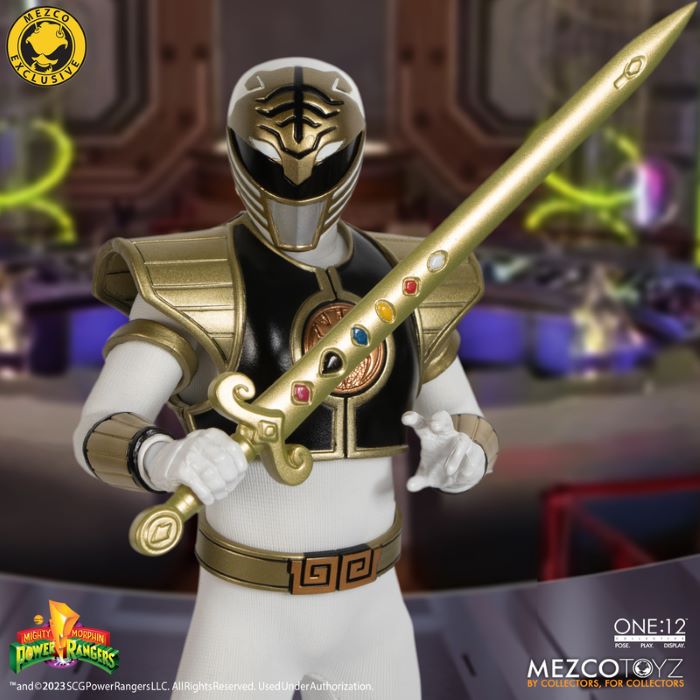 ONE:12 COLLECTIVE Mighty Morphin Power Rangers: White Ranger