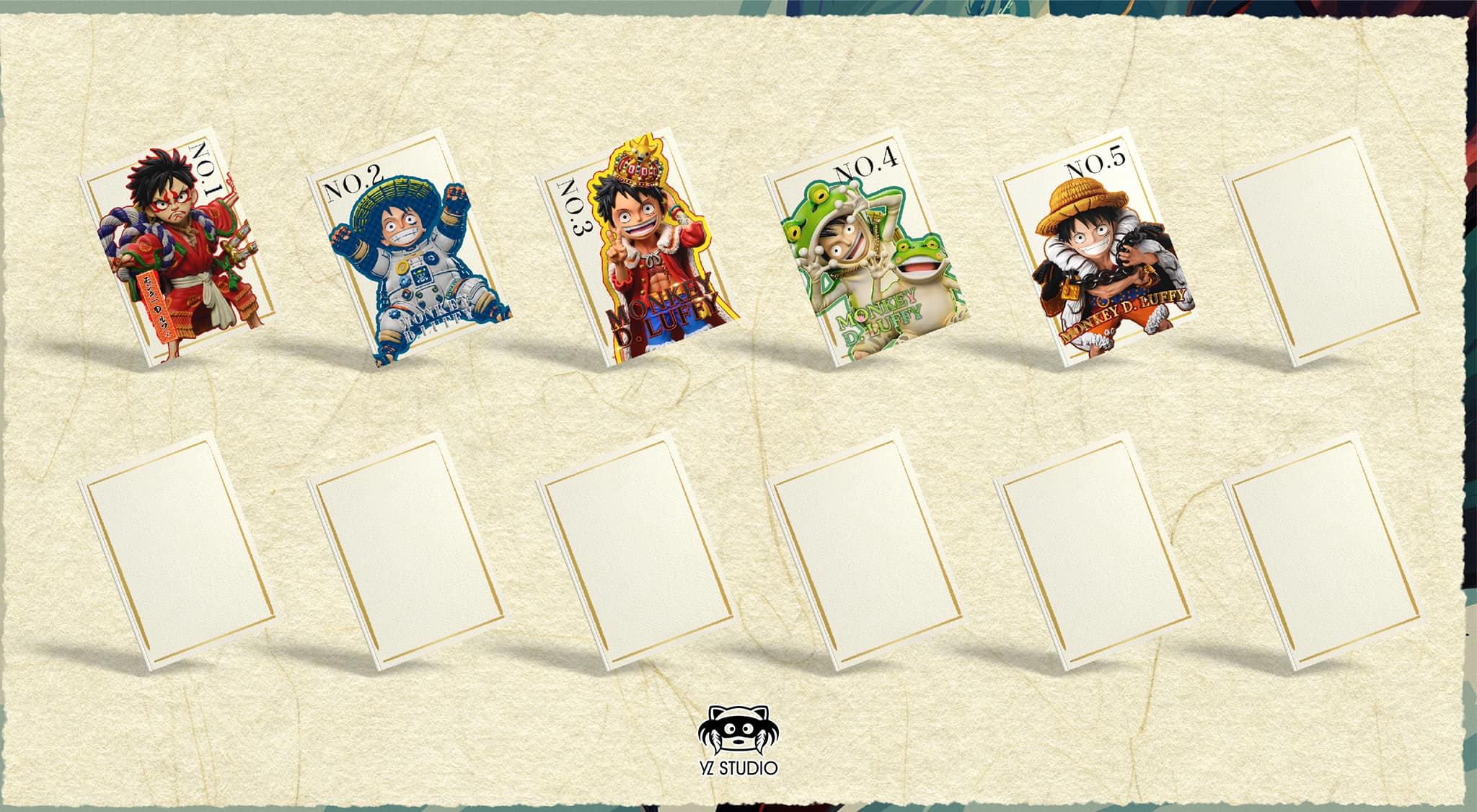 Luffy Cover Title Page