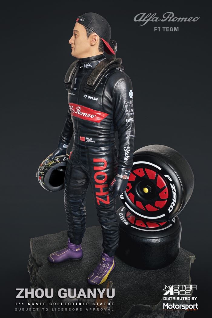 F1 racing driver Zhou Guanyu / Valtteri / Bottas