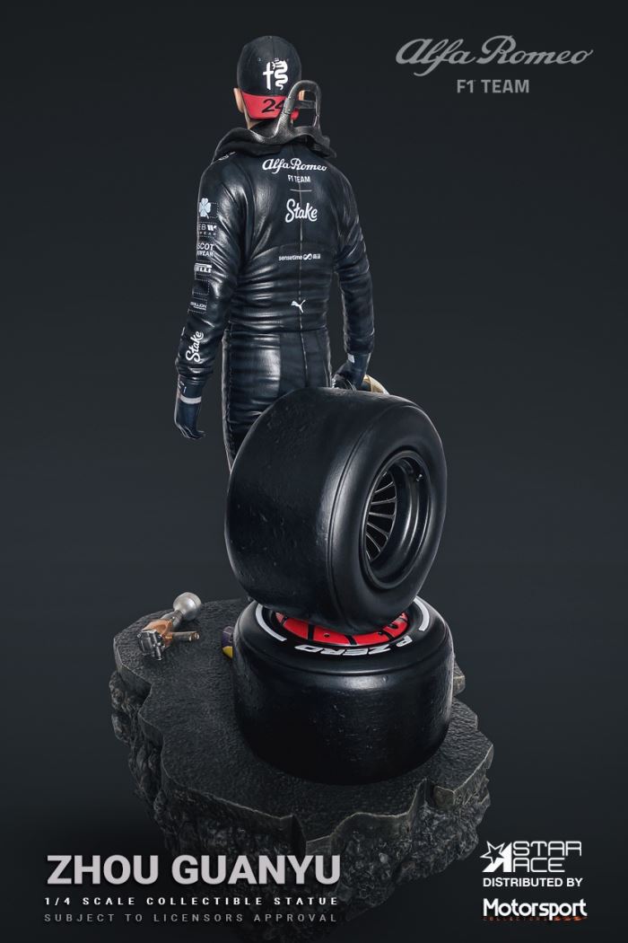 F1 racing driver Zhou Guanyu / Valtteri / Bottas