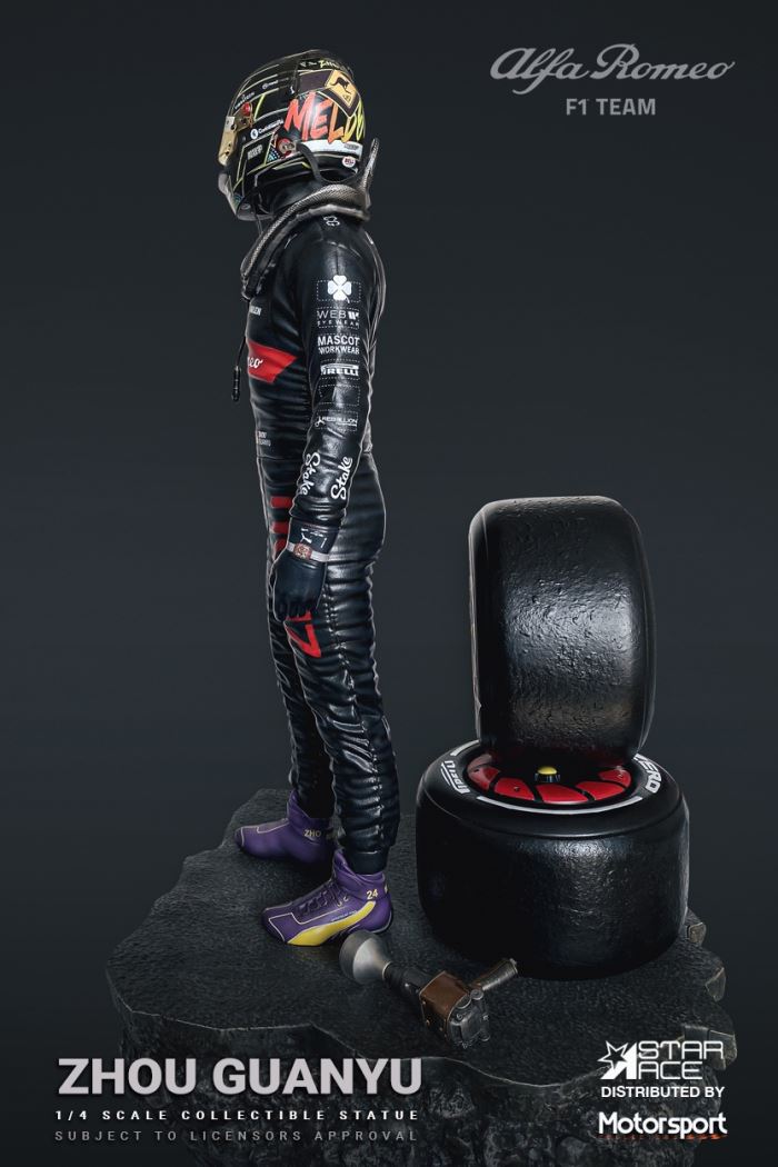 F1 racing driver Zhou Guanyu / Valtteri / Bottas